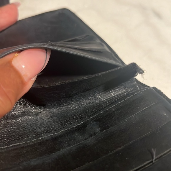 AUTHENTIC CHANEL CAVAIR LEATHER BIFOLD COMPACT WALLET BUNDLE - Picture 14 of 14